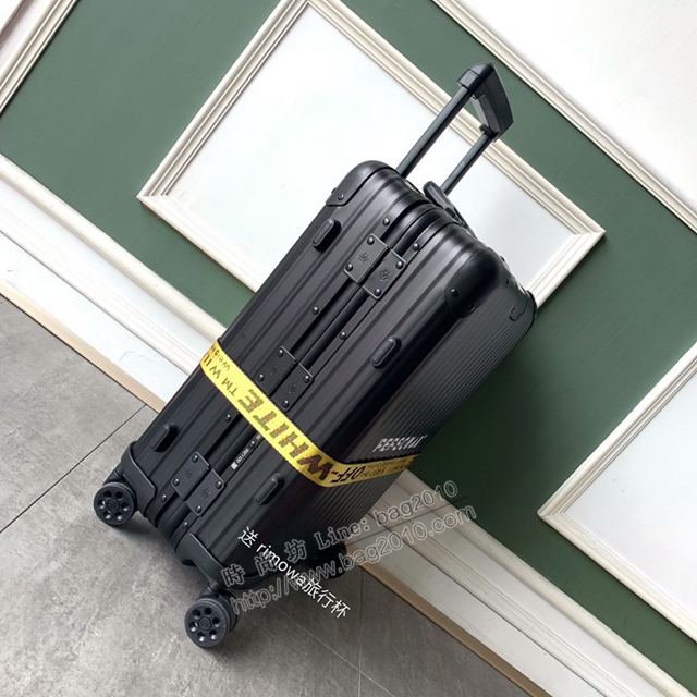 Rimowa拉杆箱 66652 Off-White與RIMOWA全新聯名 全鋁鎂合金旅行箱 日默瓦拉箱 時尚行李箱xzx1108